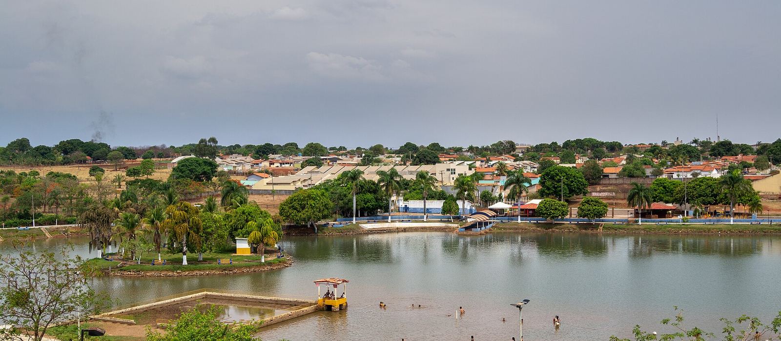 Paisagem de Palmeiras de Goiás