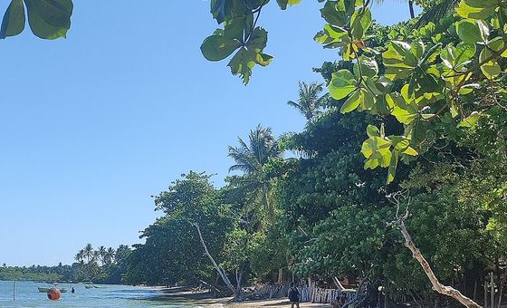 Praia Morere, em Cairu