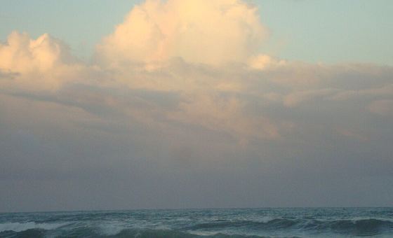 Praia de Olivença, em Ilhéus