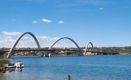 Orla da Ponte JK, em Núcleo Bandeirante