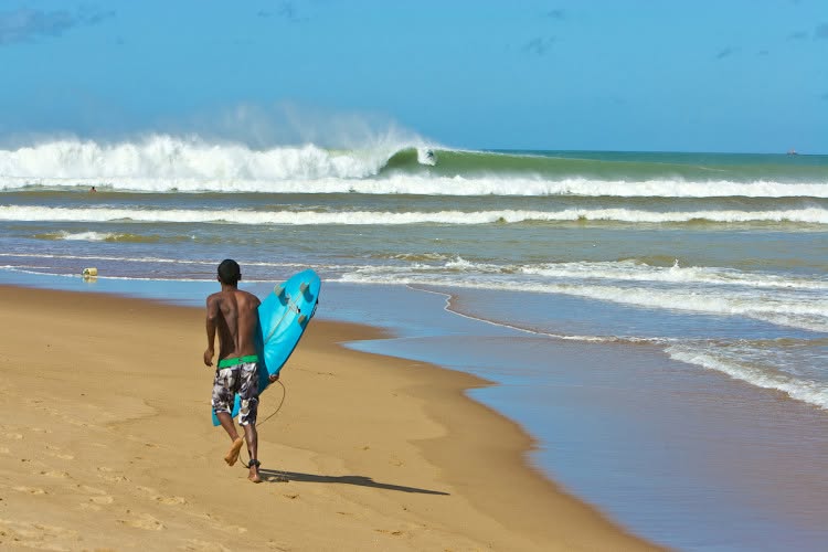 Praia de Regência, em Linhares