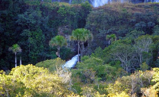 Salto do Corumbá, em Cocalzinho de Goiás