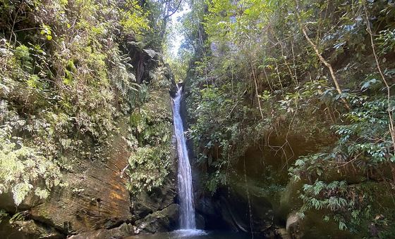 Cachoeira do Macaco, em Pirenópolis