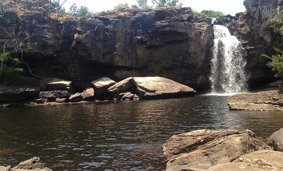 Cachoeira Três Barras, em Conceição do Mato Dentro