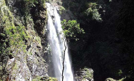Cachoeira Dupla Do Fortuna, em Morretes