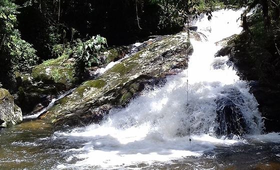 Cascata Poço Verde, em Morretes