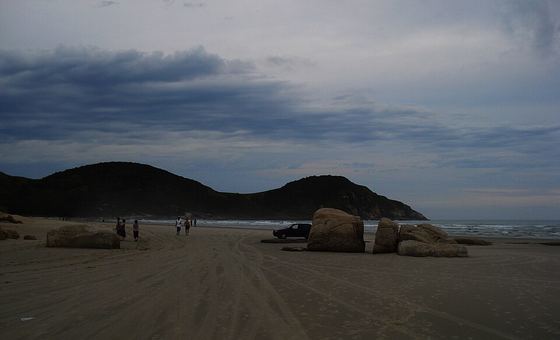 Praia do Luz, em Imbituba